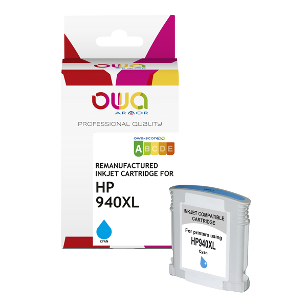 Armor cartuccia ciano per hp 940xl-35ml
