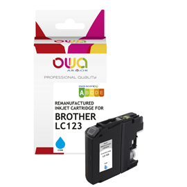 Armor cartuccia ciano per brother lc-123_1.000 pag