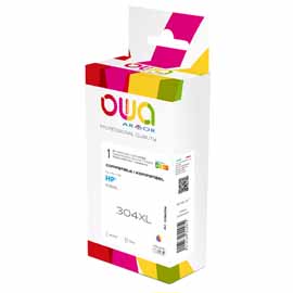 Armor cartuccia c/m/y per hp 304xl-18ml