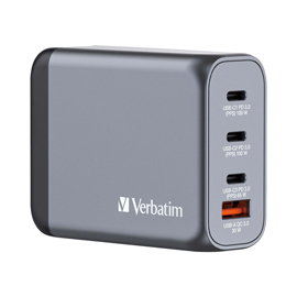 Adattatore da viaggio gnc-100-2x usb-c pd 1x usb-c pd 65w, 1x usb-a qc 3.0-100w