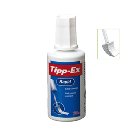 Box 10 correttore liquido rapid 20ml tipp-ex