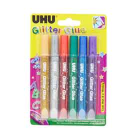 Blister 6 colori glitter 10ml original glitter glue