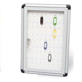 Bacheca murale portachiavi 30x45 - 45 posti