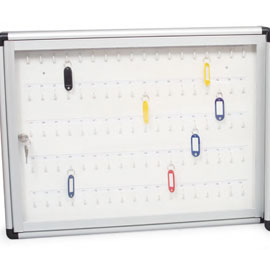Bacheca murale portachiavi 45x60 - 90 posti