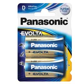 Blister 2 torce evolta panasonic