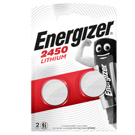 Blister 2 pile cr2450 lithium - energizer specialistiche