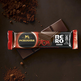 Barrette nero extra fondente 70% - perugina - busta 36pz