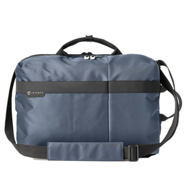 Borsa big-bag job - 43 x 33 x 16 cm - tessuto tecnico - blu - in tempo
