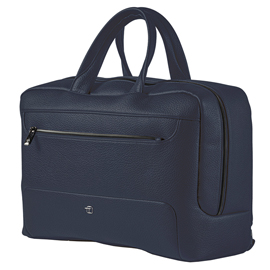 Borsa zainabile bi-bag gate trended - 42 x 28 x 14 cm - ecopelle - blu - intempo