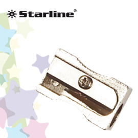 Blister 1 temperamatite 1 foro in metallo starline