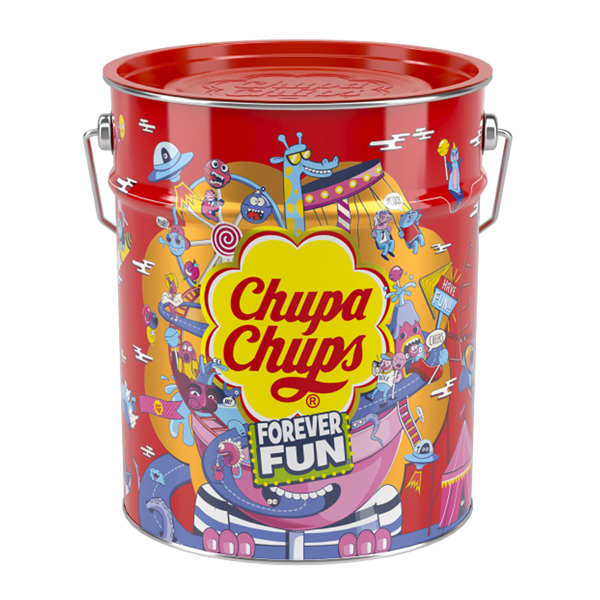 Chupa chups - cofanetto latta -150 pezzi