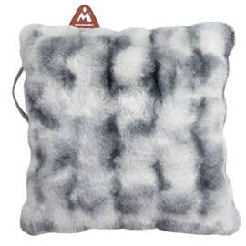Cuscino riscaldante - 45 x 45 cm - grigio - montandor