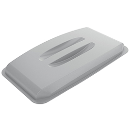 Coperchio per bidone durabin 60 l - grigio - durable