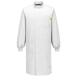 Camice da laboratorio howie - antistatico - taglia xxl - bianco - portwest