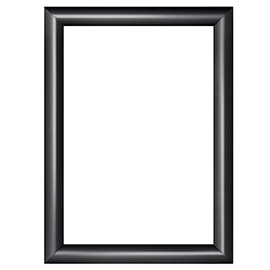 Cornice a scatto - angoli smussato - a3 - profilo 2,5 cm - showdown