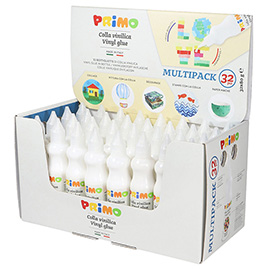 Colla vinilica - 80 g - primo - box 32 pezzi