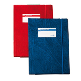 Cartellina archivio 3l f rosso 25x35cm