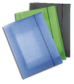 Cartellina con elastico eko u110 trasparente fume' leonardi