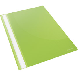 Cartellina ppl con fermafogli 21x29,7 verde report file esselte
