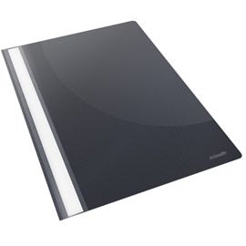 Cartellina ppl con fermafogli 21x29,7 nero report file esselte