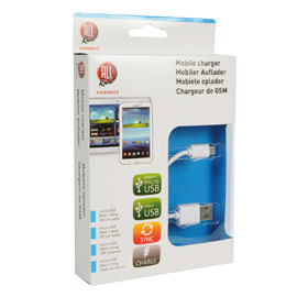 Cavetto adattatore da usb a micro-usb 100cm all ride connect