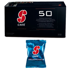 Capsula caffe' decaffeinato essse caffe'