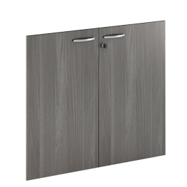 Coppia ante in melamin. X mob.basso frassino toscano - easy