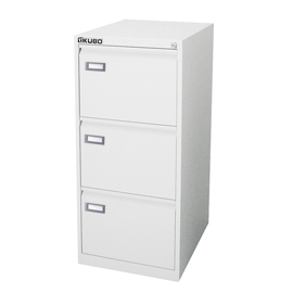 Classificatore kubo 3 cassetti per cart. Sospese bianco h 101cm