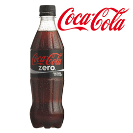 Coca cola zero bottiglia pet 450cl