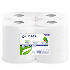 Carta igienica mini jumbo Ø18cm - 150mt eco lucart