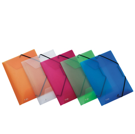 Cartella 3l c/elastico blu lumina 22x30 d0-3 favorit