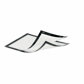 Cornice duraframe magnetic plus a4 nero durable