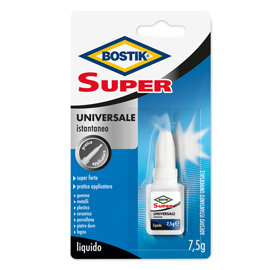 Colla istantanea universale bostik super 7,5g