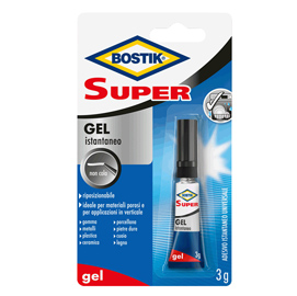 Colla istantanea universale bostik ultra rapido gel 3g