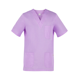 Casacca jason - a maniche corte - taglia m - lilla chiaro - giblor's