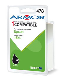 Cartuccia nera per epson workforce wf2010w 2520nf