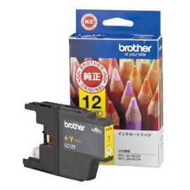 Cartuccia brother giallo lc12ey
