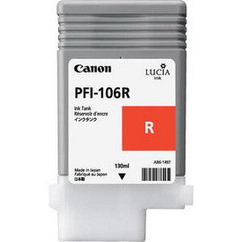 Cartuccia ink pfi-106 red