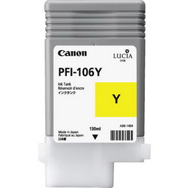 Cartuccia ink pfi-106 giallo