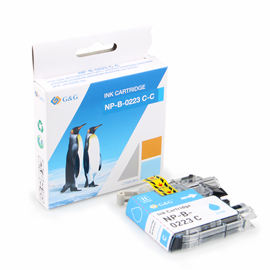 Cartuccia ink gg ciano per print c/brother lc223c