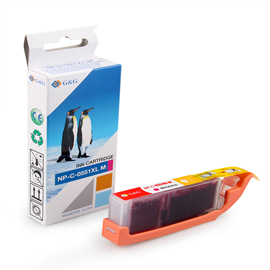 Cartuccia ink gg ciano per print c/canon pgi 551c xl