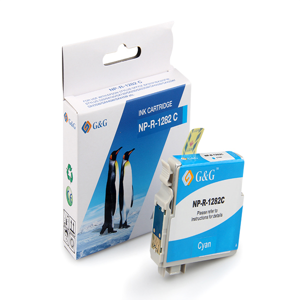 Cartuccia ink gg ciano per print c/epson t1282