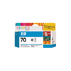 Cartuccia d'inchiostro hp 70 grigio con inchiostro hp vivera