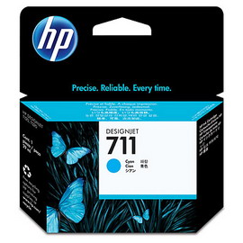 Cartuccia d'inchiostro hp 711 da 29 ml ciano