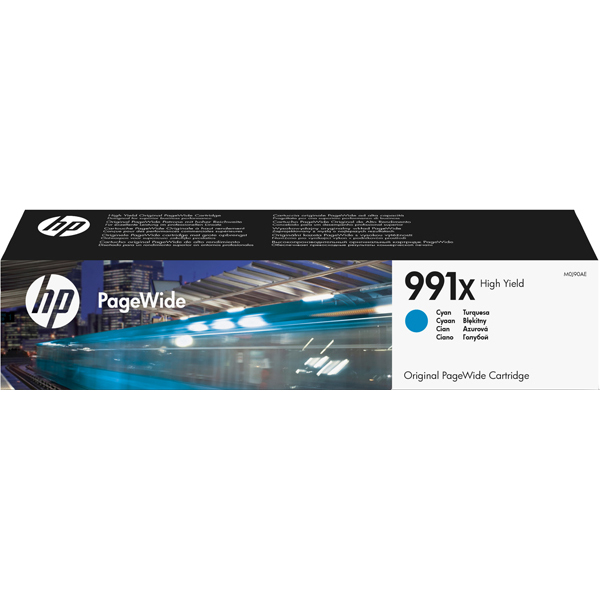 Cartuccia ciano originale hp 991x pagewide pro mfp772dn-mfp777z