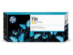 Cartuccia di inchiostro giallo hp designjet 730 da 300 ml