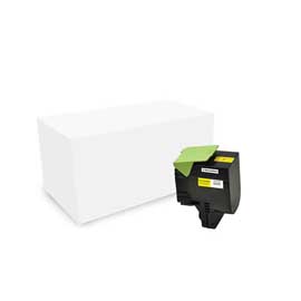 Cartuccia giallo ric per lexmark cx410