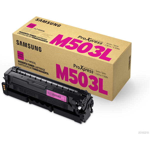 Clt-m503l/els cartuccia toner magenta per sl-c3010nd e sl-c3060fr 5.000 pag