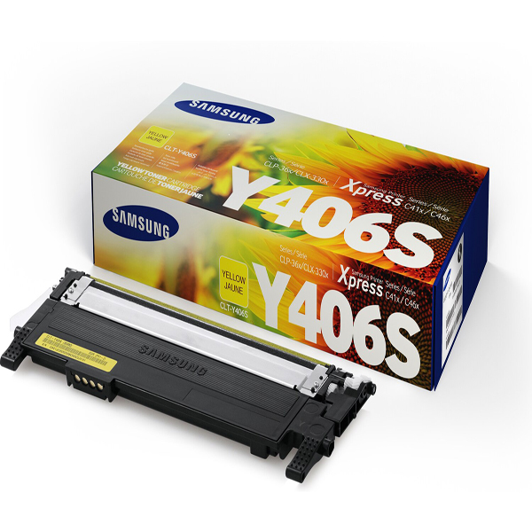 Clt-y406s/els cartuccia toner giallo per clp-360/clp-365 clx-3300/clx-3305