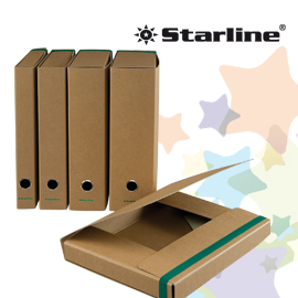 Cartella progetto c/elastico dorso 4cm aria4 fsc starline